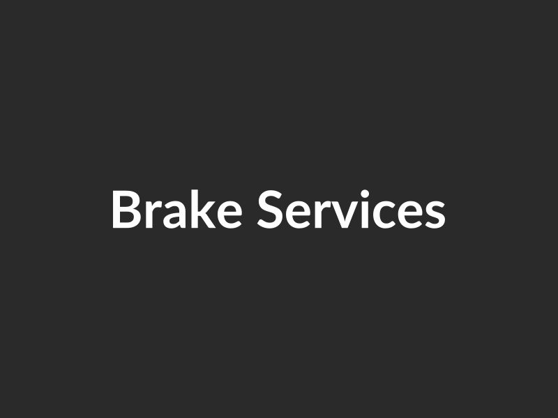 Brake Repair