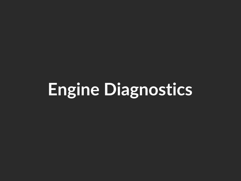 Engine Diagnostics